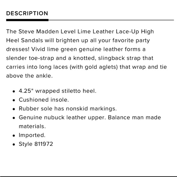 Steve Madden Yellow Neon Leather Lace Up Heel Sandals Sz 8.5 - Picture 2 of 12